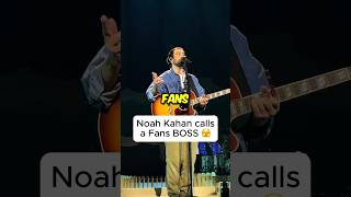 Noah Kahan calls a FAN’S BOSS 😳 noahkahan stickseason concert shorts [upl. by Blackwell]