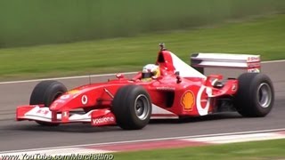 Ferrari F1 V10 vs V8 PURE Sounds [upl. by Annawot]