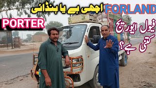 Forland pick up feul averageHyundai porter achi hy ya forlandChalta Phirta Tv [upl. by Ssidnak]