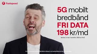 Bestil 5G mobilt bredbånd fra Fastspeed [upl. by Nitniuq]