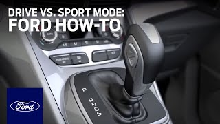 Drive vs Sport Mode  Ford HowTo  Ford [upl. by Anderegg983]