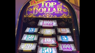 DOUBLE TOP DOLLAR McGills Casino Cripple Creek CO [upl. by Legin]