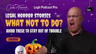 Spooky Podcast Legal Frights Halloween Edition [upl. by Janenna]