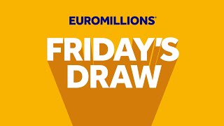 The National Lottery EuroMillions draw results from Friday 26 July 2024 [upl. by Head309]