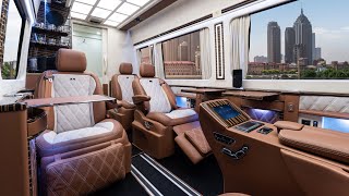 2023 Mercedes Sprinter VIP Luxury Sprinter with Toilet  Full Review Interior Exterior  First Class [upl. by Shaner]