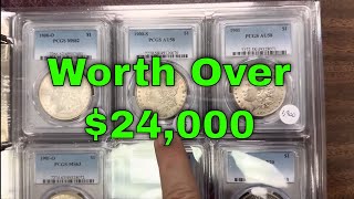 24000 Plus Morgan Silver Dollar Collection [upl. by Gerkman]