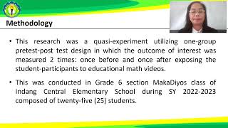 UTILIZATION OF EDUCATIONAL VIDEOS IN TEACHING MATHEMATICS FOR GRADE 6 LEARNERS [upl. by Alexina]