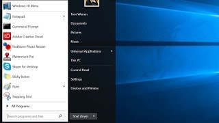 كيفية تثبيت قائمة ابدأ لويندوز 8 و 10  How to setup Start menu to windows 8 amp 19 [upl. by Initirb]