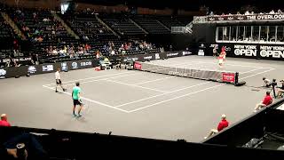 ATP NEW YORK OPEN DOUBLES  Robert Lindstedt Tim Pütz VS Kevin Krawietz  Andreas Mies Feb 16 2019 [upl. by Aissak]