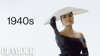 100 Years of French Fashion  Glamour [upl. by Atinauj]