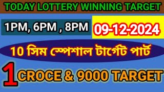 09122024 morning 6pm 8pm Target Number NagalandLottery Sambad LiveLottery Target Number [upl. by Sidnarb]