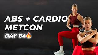 30Minute Abs  Cardio MetCon 100 Burpees [upl. by Nickerson]