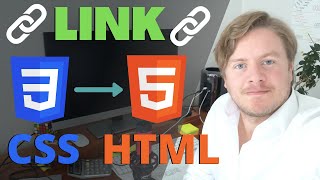 How to Link CSS to HTML in Visual Studio Code [upl. by Eeima25]