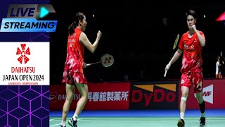 🔴LIVE  Jia Yi FanLi Wen Mei CHN vs JeongKim KOR Japan Open 2024 I Live Badminton Scornesia [upl. by Lenod285]