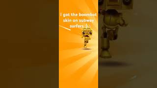 Got the boombot skin [upl. by Hudnut116]