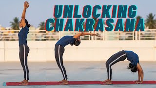 How to do Chakrasana Wheel pose complete process [upl. by Natalee]