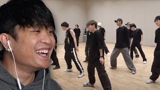 DANCER REACTS TO INSIDE SEVENTEEN ‘MAESTRO’ 안무 연습 비하인드 quotMAESTROquot Dance Practice Sketch [upl. by Herries]