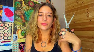 ASMR Haircut ✂️ Face Massage 🧼 Ear Exam 👂 FAST amp CHAOTIC [upl. by Ixela192]