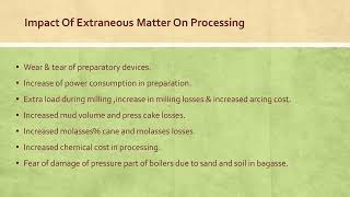 Impact of extraneous matter on milling processing and Recovery [upl. by Atnad]