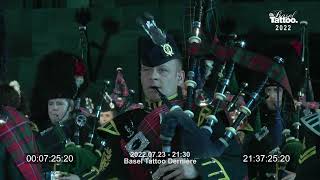 2022 07 23 Basel Tattoo 2022 Derniere Livemix YouTube [upl. by Tani]