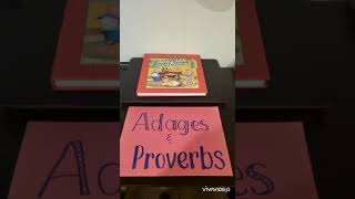 Proverbs and Adages [upl. by Retlaw]