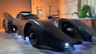 Take a ride in the 1989 BATMOBILE  Full Demonstration [upl. by Fidele]