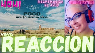 Reik Christian Nodal  Poco Video Oficial  REACCION [upl. by Navnod563]