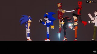 sonic vs goku saitama ben 10 metal sonic shadow homeme aranha [upl. by Alica]