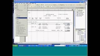 ODBC Connections  Simple Crystal Reports Example  Accounts Payable [upl. by Artemus685]