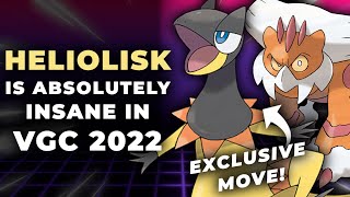 ELECTRIFY HELIOLISK IS CRAZY  Pokemon Sword and Shield VGC 2022 Showdown Live [upl. by Trammel]