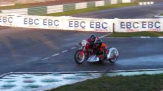 sidecar31  plum pudding mallory park 2009 [upl. by Trevethick]