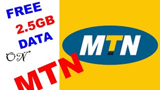 How to get free data bundle on mtn  free Mtn data in ghana [upl. by Yelnet]