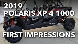 2019 Polaris RZR XP 4 1000 Black Pearl First Impressions  SXS Guys [upl. by Ursa]