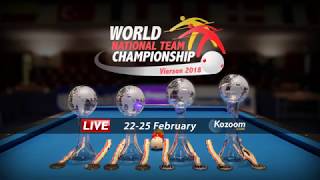 32nd World Championship Nat Teams Three Cushion Promote [upl. by Fredela]