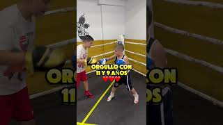 INTRUSISMO LABORAL🥊😡⚠️boxeo entrenador manoplas niños enfado trabajo mma muaythai viral [upl. by Ecirtram961]