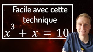 Une équation cubique pas si difficile avec CETTE technique [upl. by Dloraj226]