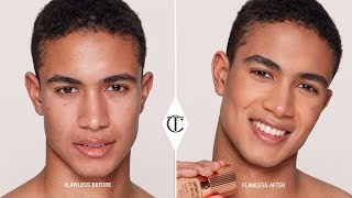 Natural Makeup for Men  How to Apply Foundation Flawlessly  Charlotte Tilbury [upl. by Friend]