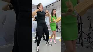 Want to lose belly fat Just do the right exercises Chinese Coach diet dance [upl. by Aserehtairam]