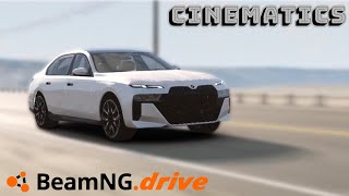 BMW Series 7 G70 VS BMW Series 7 G12 Beamngdrive Cinematics [upl. by Worl]