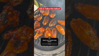 Who else loves chicken wings🙋🏻‍♂️bbq chicken wings grill summer shorts youtubeshorts bge [upl. by Bradstreet]