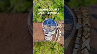 AliExpress AILANG DOUBLE BALANCE WHEEL Watch aliexpresshaul aliexpresswatch watch watches [upl. by Inalaeham]