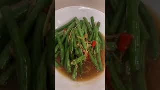 Green beans recipe easyfood easyrecipe greenbeans garlicgreenbeans greenbeansrecipe [upl. by Allsun]