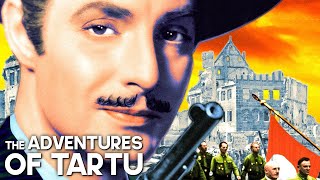 The Adventures of Tartu  Robert Donat  Full Drama Film  Thriller [upl. by Eilzel]