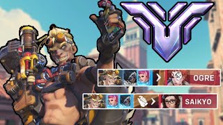 how I maintain GRANDMASTER by only playing Junkrat Overwatch 2 [upl. by Fancy]