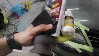 Umpion kunnostus Meguiars Heavy Duty Headlight Restoration Kit [upl. by Estren]