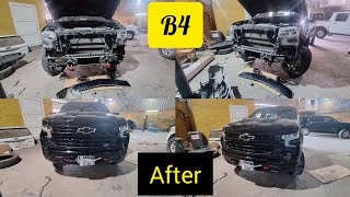 CHEVROLET SILVERADO 2024FRONT BUMPER FIXED PDR PAINT LESS PINOY CAR REPAIR CHANNEL [upl. by Eelytsirk]