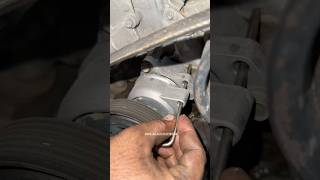 Oldest hack removing serpentine belt short serpentine belt [upl. by Calley]