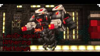 Withering Meltdown Minecraft Cataclysm mod Harbinger theme [upl. by Jo-Anne856]