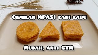 Resep Mpasi Cemilan Roti Kukus dari Labu  Simple dan Mudah  Snack Mpasi 8 [upl. by Bronk371]