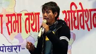 Live salaijo singing at pokhara by Nabin Rana [upl. by Tnaryb]